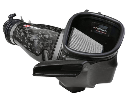 Track Series Carbon Fiber Intake System w/ Pro Dry S Filter Dodge Durango SRT Hellcat 21-26 V8-6.2L (sc) aFe Power