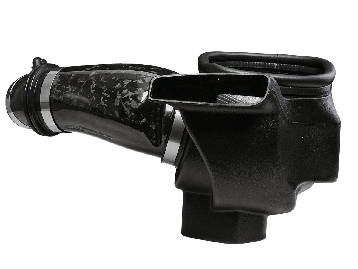 Track Series Carbon Fiber Intake System w/ Pro Dry S Filter Dodge Durango SRT Hellcat 21-26 V8-6.2L (sc) aFe Power-3