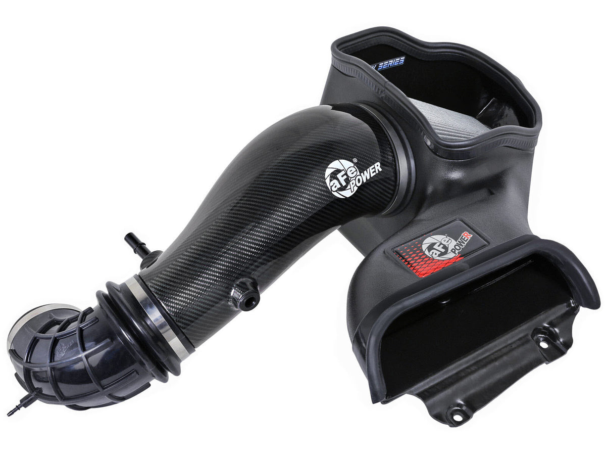 Track Series Carbon Fiber Intake System w/ Pro Dry S Filter Ford F-150 Raptor R 23-26 V8-5.2L (sc) aFe Power-2