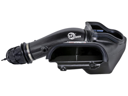 Track Series Carbon Fiber Intake System w/ Pro 5R Filter Black Ford F-150 Raptor R 23-26 V8-5.2L (sc) aFe Power-3