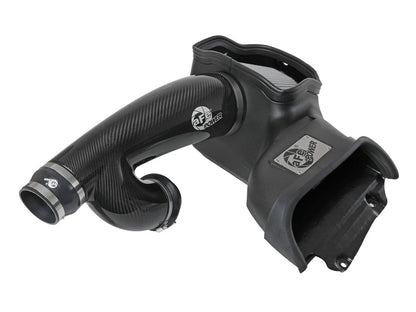 Track Series Carbon Fiber Intake System w/ Pro Dry S Filter Ford F-150 Raptor 21-26 V6-3.5L (tt) aFe Power-2