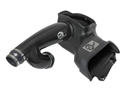 Track Series Carbon Fiber Intake System w/ Pro 5R Filter Black Ford F-150 Raptor 21-26 V6-3.5L (tt) aFe Power-2