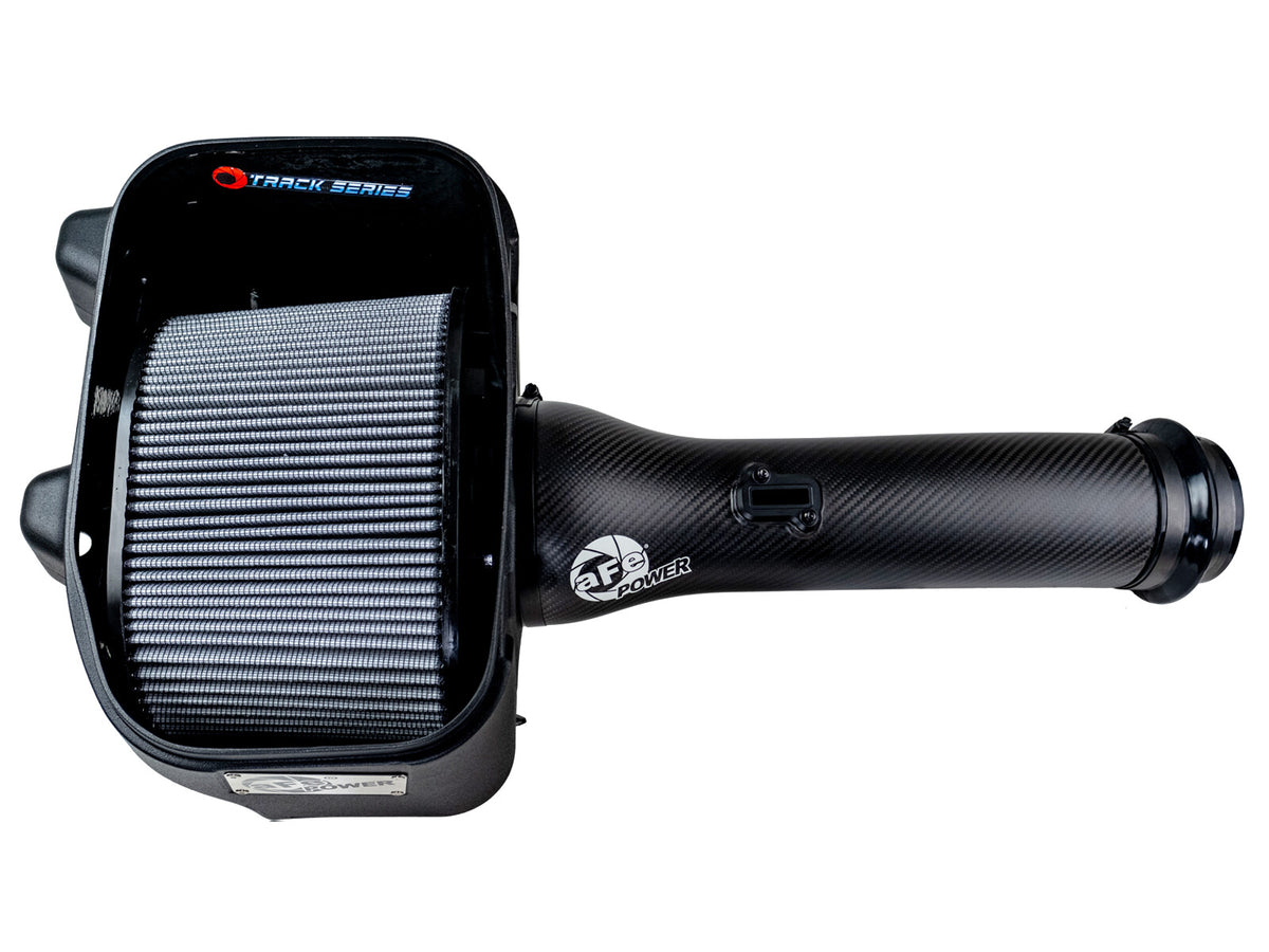 Track Series Carbon Fiber Intake System w/ Pro Dry S Filter Ram 1500 Rho 25-26 L6-3.0L (tt) aFe Power-4