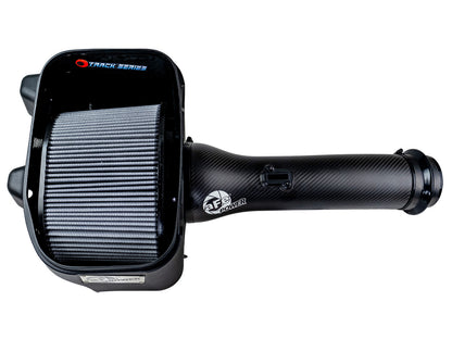 Track Series Carbon Fiber Intake System w/ Pro Dry S Filter Ram 1500 Rho 25-26 L6-3.0L (tt) aFe Power-4