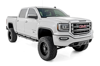 AC2 Running Boards Amber/White Crew Cab Silverado/Sierra 1500 (07-18) Rough Country-3