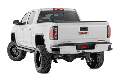 AC2 Running Boards Amber/White Crew Cab Silverado/Sierra 1500 (07-18) Rough Country-4
