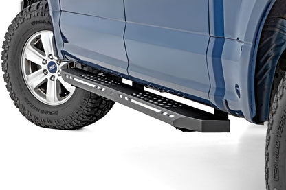 AC2 Running Boards Amber/White Crew Cab Ford F-150/Lightning/F-250/F-350/Raptor (15-26) Rough Country-2