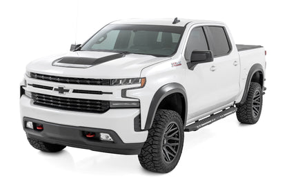 AC2 Running Boards Amber/White Crew Cab Silverado/Sierra 1500/2500HD/3500HD (19-26) Rough Country-4