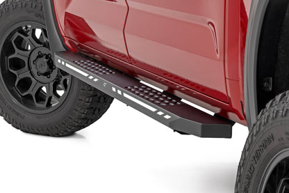 AC2 Running Boards Amber/White CrewMax Toyota Tundra 2WD/4WD (22-26) Rough Country-2