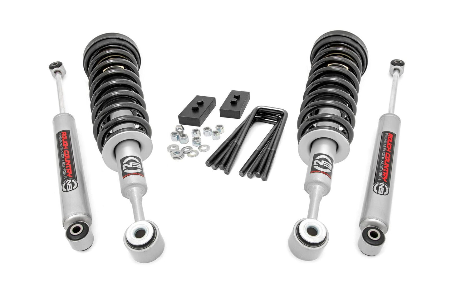 Rough Country 2 Inch Ford Strut Leveling Kit 04-08 F-150 Rough Country