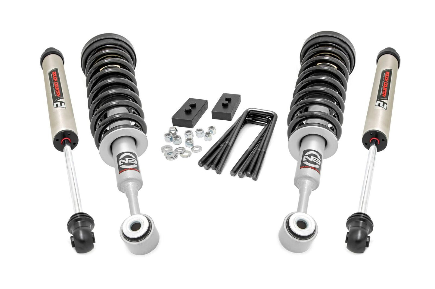 Rough Country 2 Inch Ford Strut Leveling Kit 04-08 F-150 Rough Country