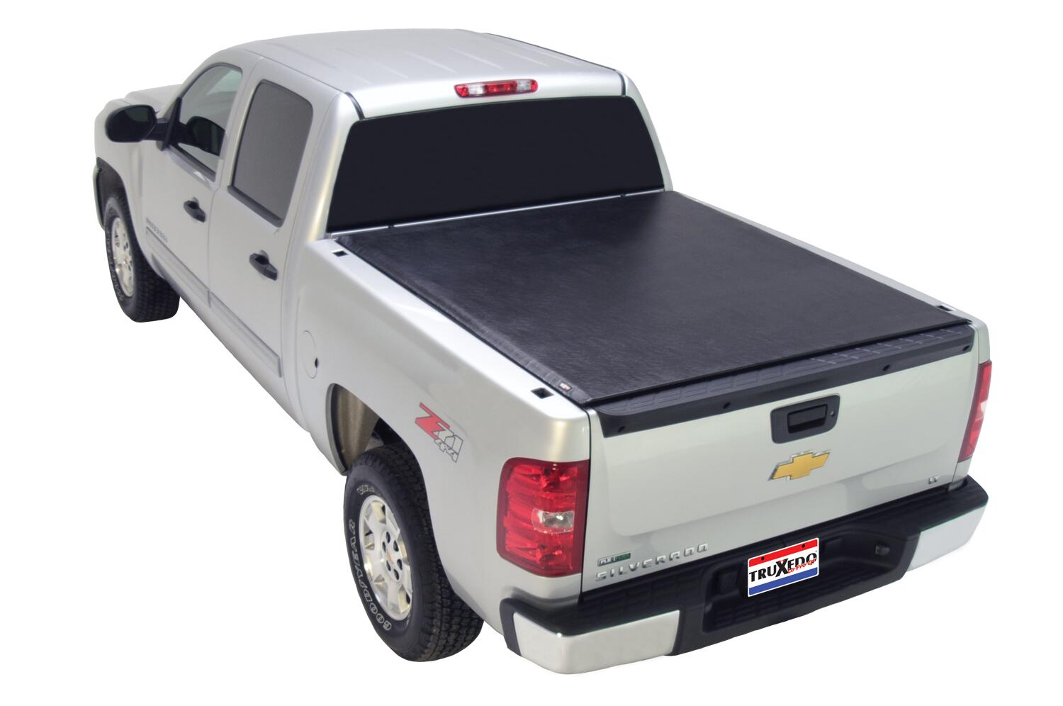 Lo Pro Tonneau Cover Black 2007-2013 Silverado/Sierra 1500/2007-2014 2500 HD/3500 HD 6 Foot 6 Inch Bed Truxedo