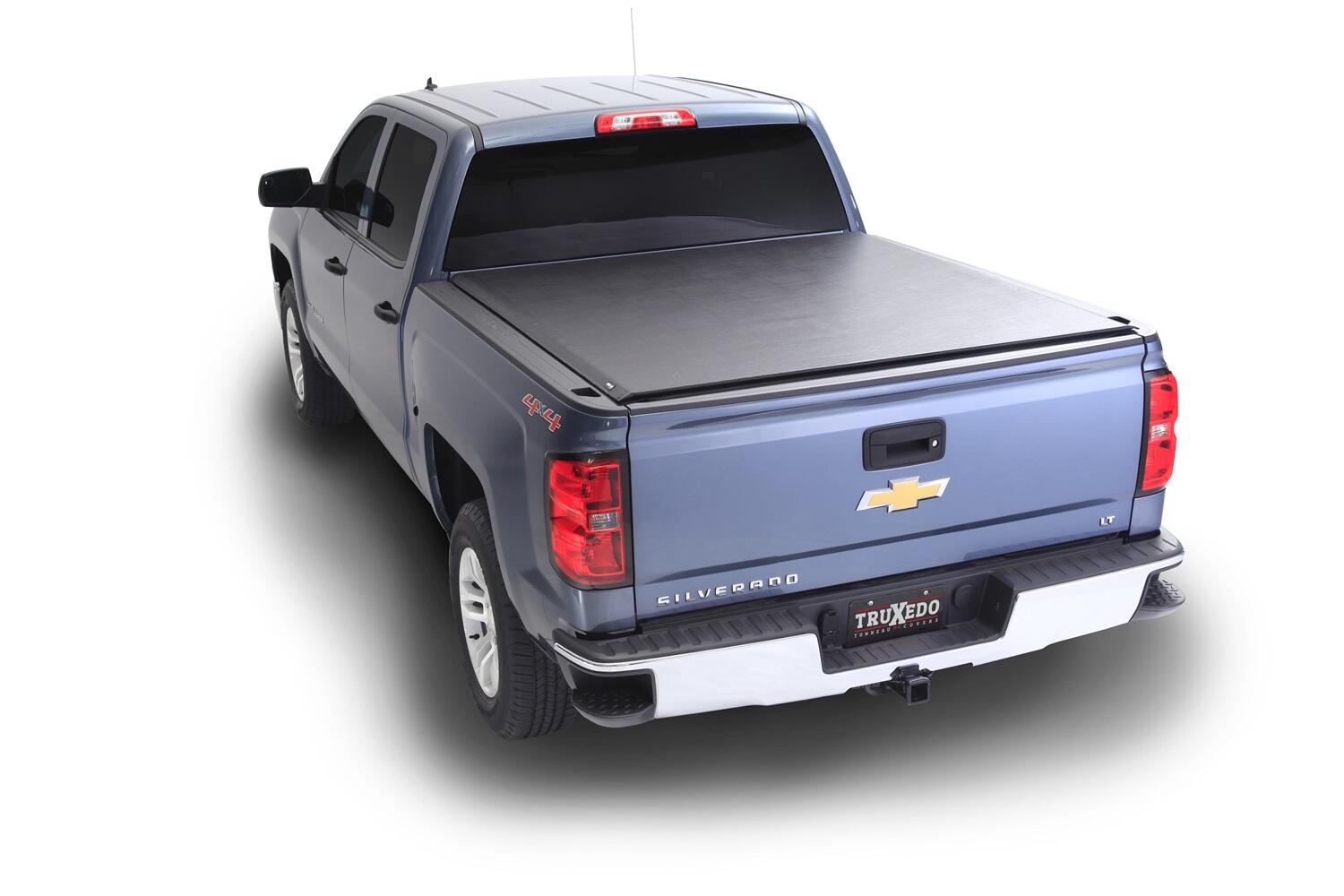 Lo Pro Tonneau Cover Black 2014-2018 (2019 Legacy/Limited) Silverado/Sierra 1500/2015-2019 2500 HD/3500 HD 8 Foot Bed Truxedo-5