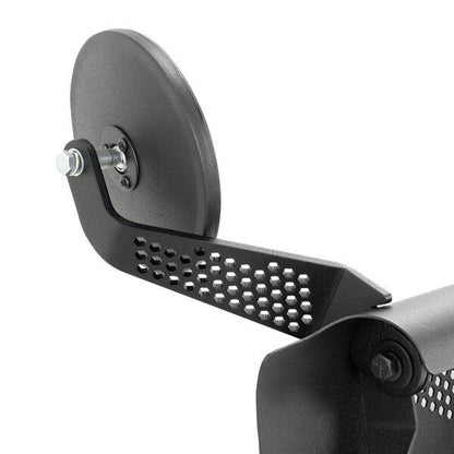 Trailline Tube Door Front Textured Black For 2007-2018 Jeep Wrangler JK Go Rhino-3