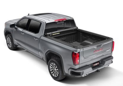 Lo Pro Tonneau Cover Black 2019 (New Body Style)-2026 Silverado/Sierra 1500 6 Foot 7 Inch Bed Truxedo-3