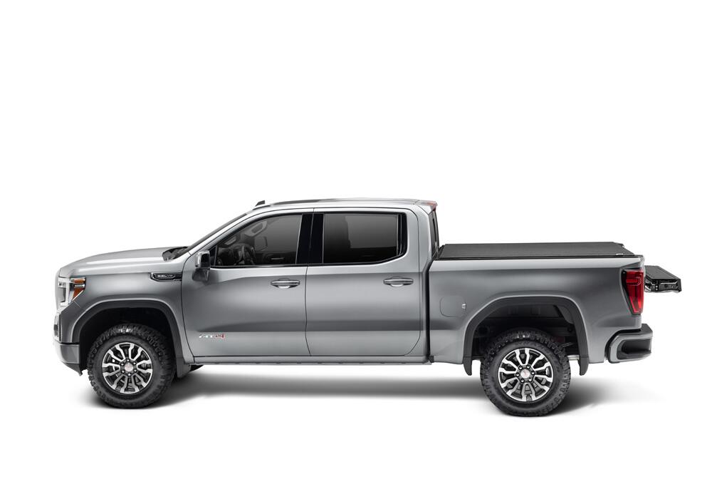 Lo Pro Tonneau Cover Black 2019 (New Body Style)-2026 Silverado/Sierra 1500 6 Foot 7 Inch Bed Truxedo-8