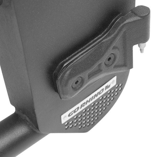 Trailline Tube Door Front Textured Black 2018-2026 Jeep Wrangler JL 2020-2025 Jeep Gladiator Go Rhino-4