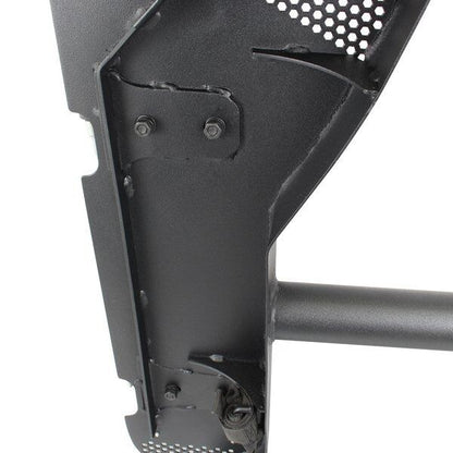 Trailline Tube Door Front Textured Black 2018-2026 Jeep Wrangler JL 2020-2025 Jeep Gladiator Go Rhino-6