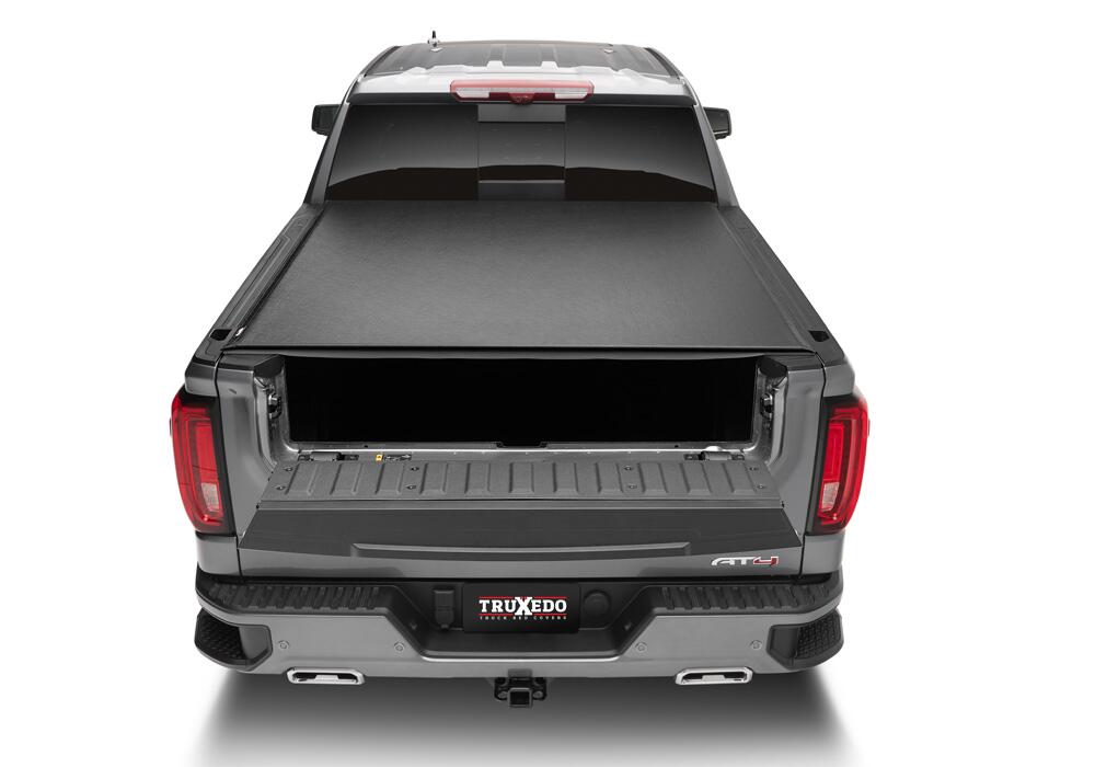 Lo Pro Tonneau Cover Black 2019 (New Body Style)-2026 Silverado/Sierra 1500/2020-2026 2500 HD/3500 HD 8 Foot Bed Truxedo-12
