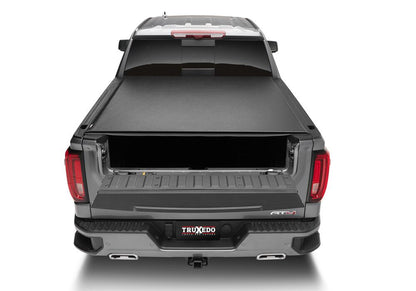 Lo Pro Tonneau Cover Black 2019 (New Body Style)-2026 Silverado/Sierra 1500/2020-2026 2500 HD/3500 HD 8 Foot Bed Truxedo-12