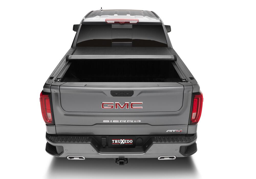 Lo Pro Tonneau Cover Black 2019 (New Body Style)-2026 Silverado/Sierra 1500/2020-2026 2500 HD/3500 HD 8 Foot Bed Truxedo-13