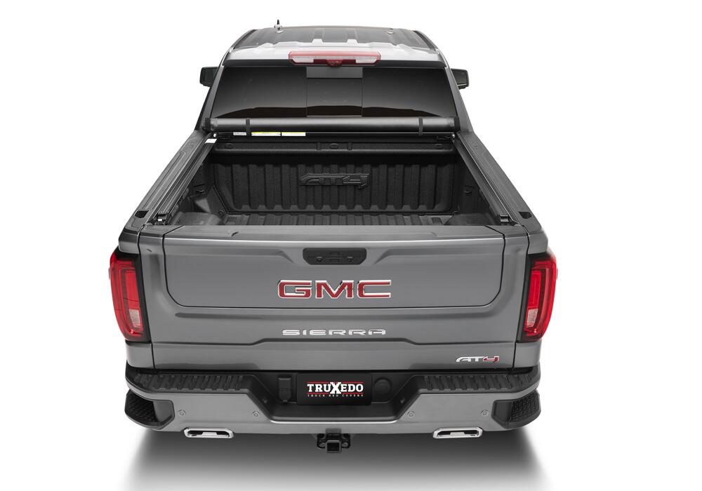 Lo Pro Tonneau Cover Black 2019 (New Body Style)-2026 Silverado/Sierra 1500/2020-2026 2500 HD/3500 HD 8 Foot Bed Truxedo-14