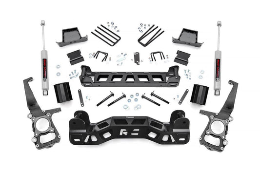Rough Country 6 Inch Suspension Lift Kit w/N3 Shocks 09-10 F-150 Rough Country