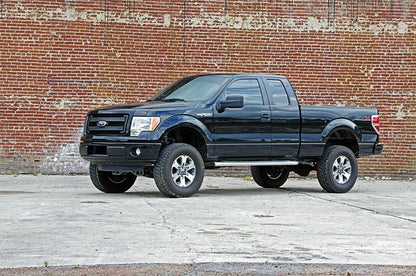 6 Inch Suspension Lift Kit w/V2 Shocks 09-10 F-150 Rough Country-2