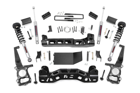 4 Inch Lift Kit N3 Struts Ford F-150 4WD (2014) Rough Country