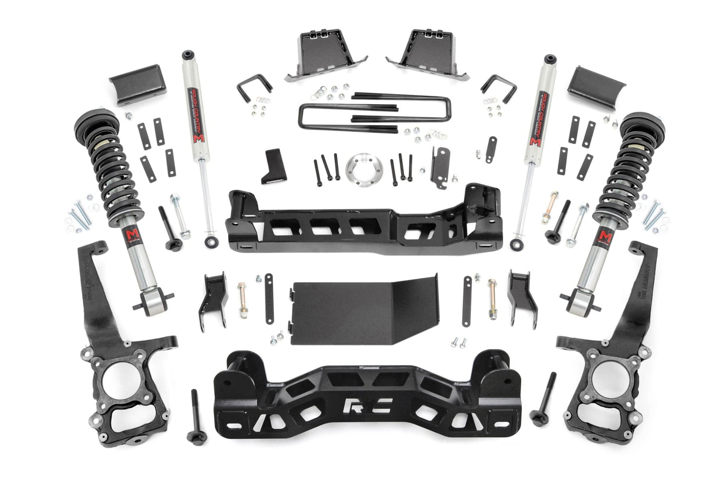 6 Inch Lift Kit M1 Struts/M1 Ford F-150 4WD (2014) Rough Country