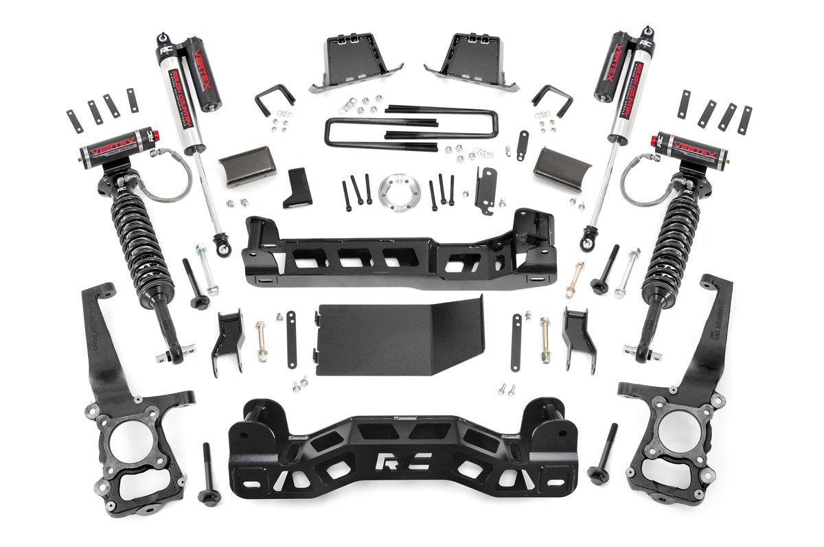 Rough Country 6 Inch Suspension Lift Kit Vertex 14 F-150 4WD Rough Country