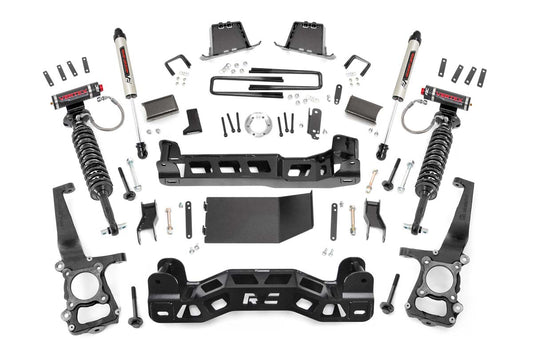 Rough Country 6 Inch Suspension Lift Kit Vertex & V2 14 F-150 4WD Rough Country