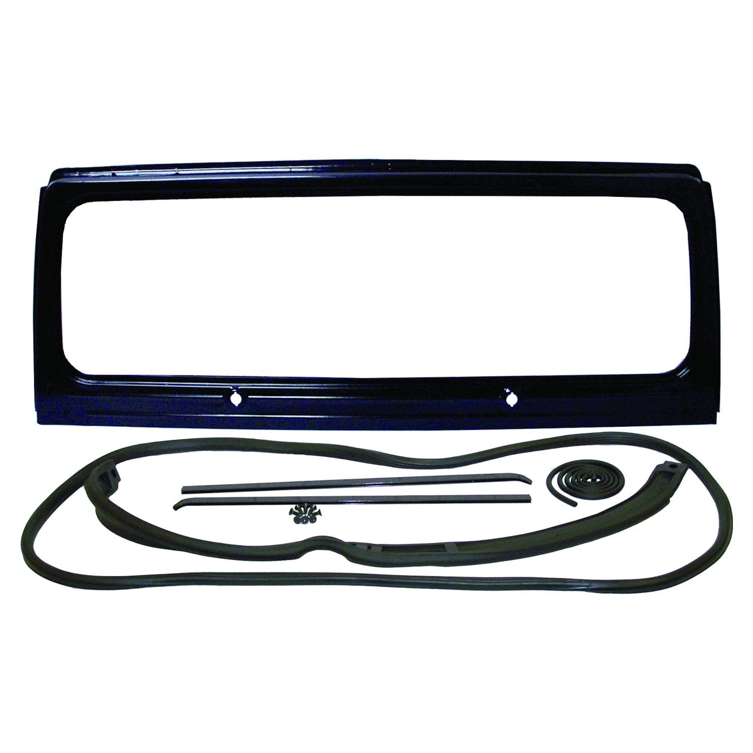 Black Windshield Frame Kit for 1976-1986 Jeep CJ-5, CJ-7, CJ-8 Models Crown Automotive