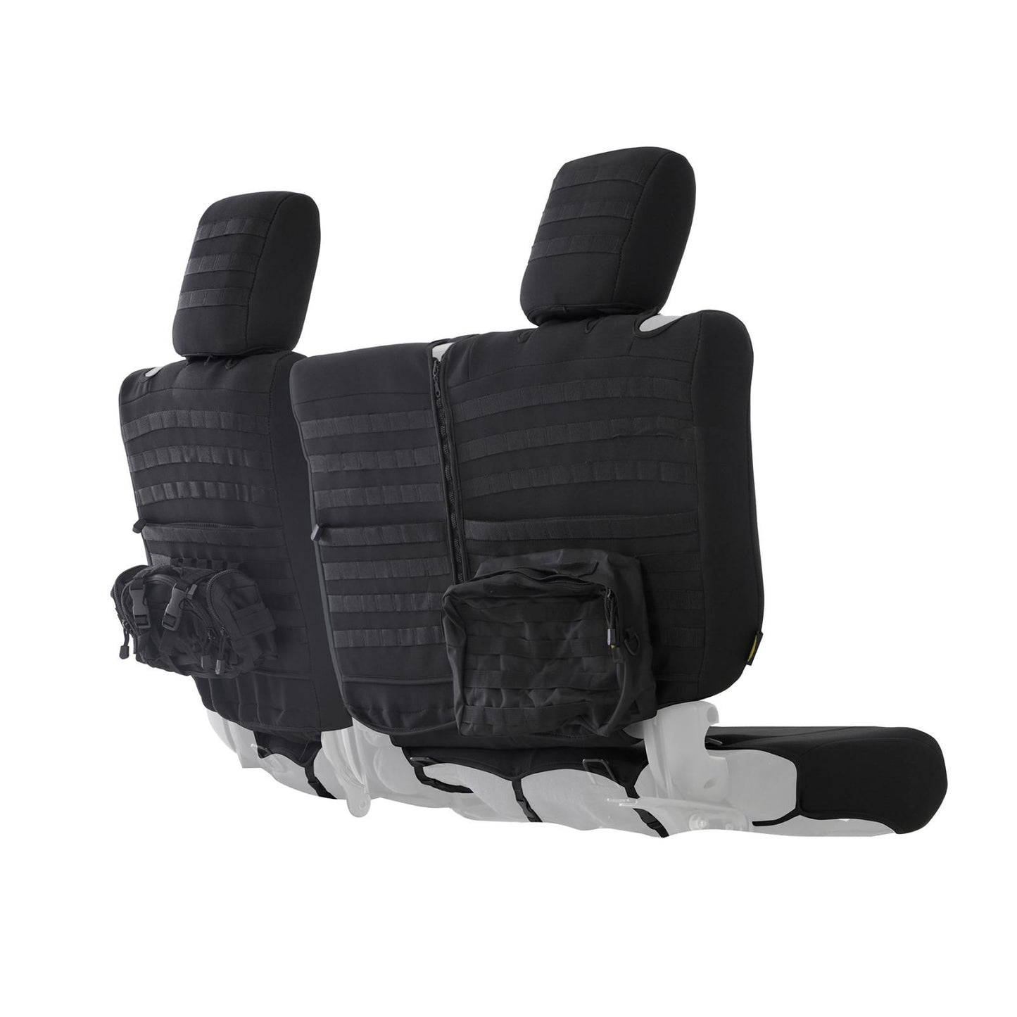 Gear Custom Fit Rear Seat Cover Black 2018-Up Jeep Wrangler 2 Doors Smittybilt