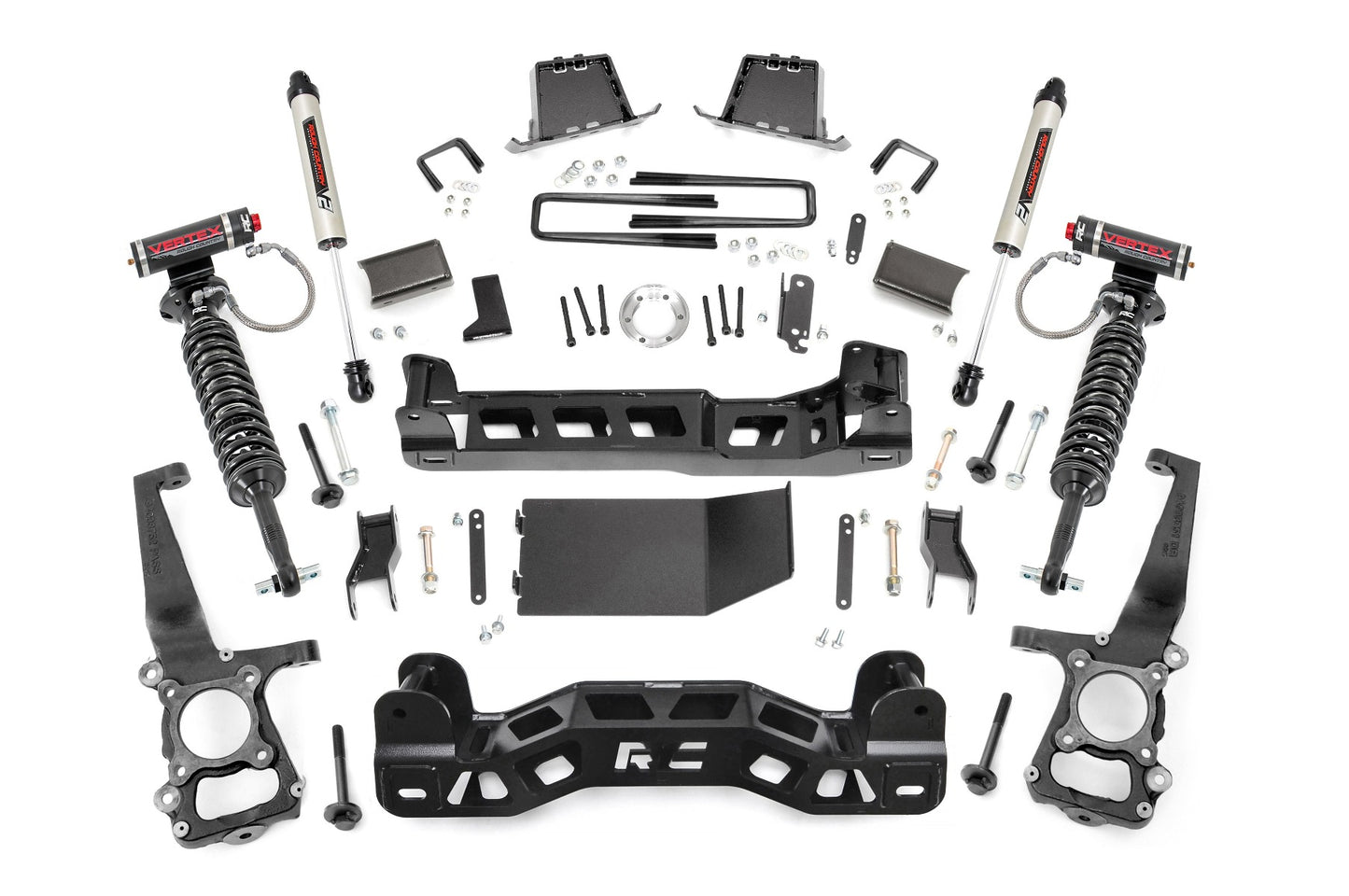 Rough Country 6 Inch Lift Kit Vertex/V2 11-13 Ford F-150 4WD Rough Country