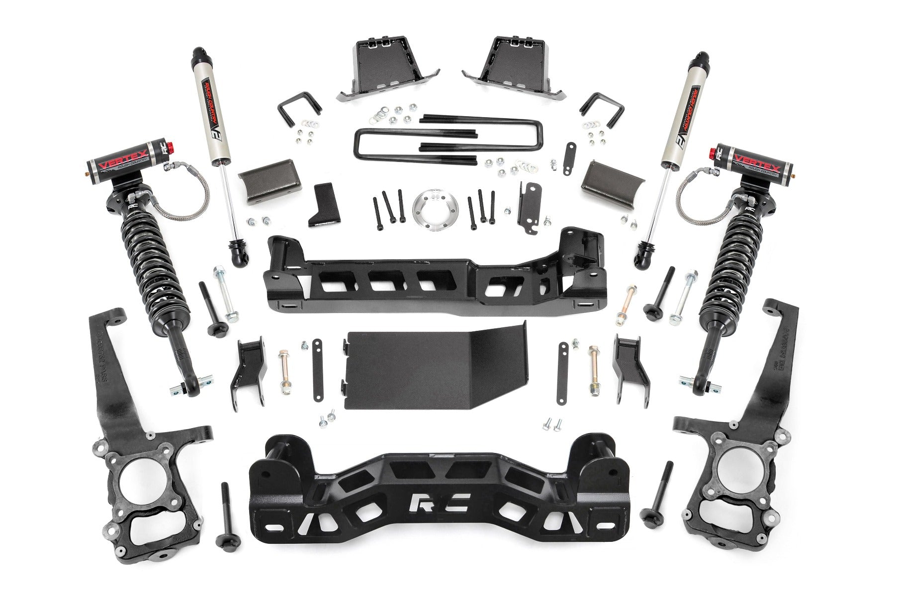 Rough Country 6 Inch Lift Kit Vertex/V2 11-13 Ford F-150 4WD Rough Country