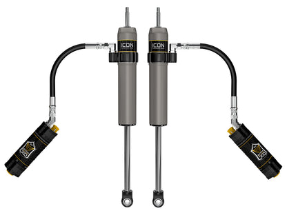 2024-2025 Toyota Tacoma 0-1 Inch Lift Rear V.S. 2.5 Aluminum Series Shock Absorbers Remote Reservoir W/ CDCV Pair ICON Vehicle Dynamics