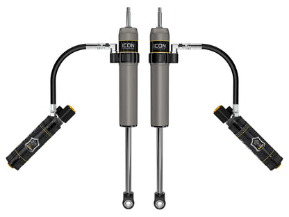 2024-2025 Toyota Tacoma 0-1 Inch Lift Rear V.S. 2.5 Aluminum Series Shock Absorbers Remote Reservoir W/ CDEV Pair ICON Vehicle Dynamics-1