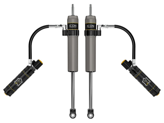2024-2025 Toyota Tacoma 0-1 Inch Lift Rear V.S. 2.5 Aluminum Series Shock Absorbers Remote Reservoir W/ CDEV Pair ICON Vehicle Dynamics-1