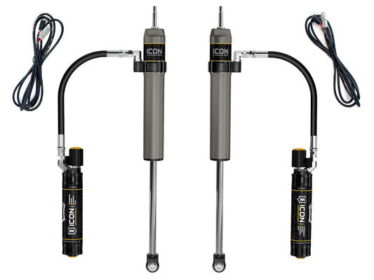 2010-2024 Toyota 4Runner 1-3 Inch Lift Rear V.S. 2.5 Aluminum Series Shocks Remote Reservoir W/ CDEV Pair ICON Vehicle Dynamics