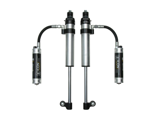 2005-2023 Toyota Tacoma Rear 2.5 RXT Remote Reservoir W/ CDCV Shocks Pair ICON Vehicle Dynamics