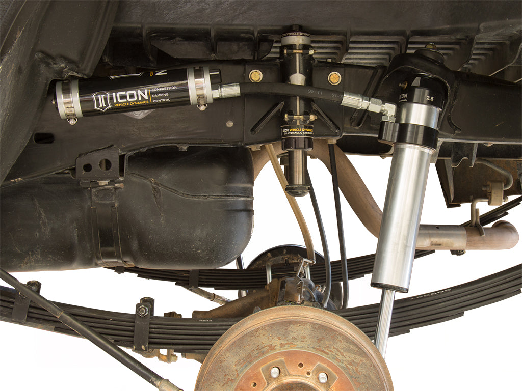 2005-2023 Toyota Tacoma Rear 2.5 RXT Remote Reservoir W/ CDCV Shocks Pair ICON Vehicle Dynamics-1