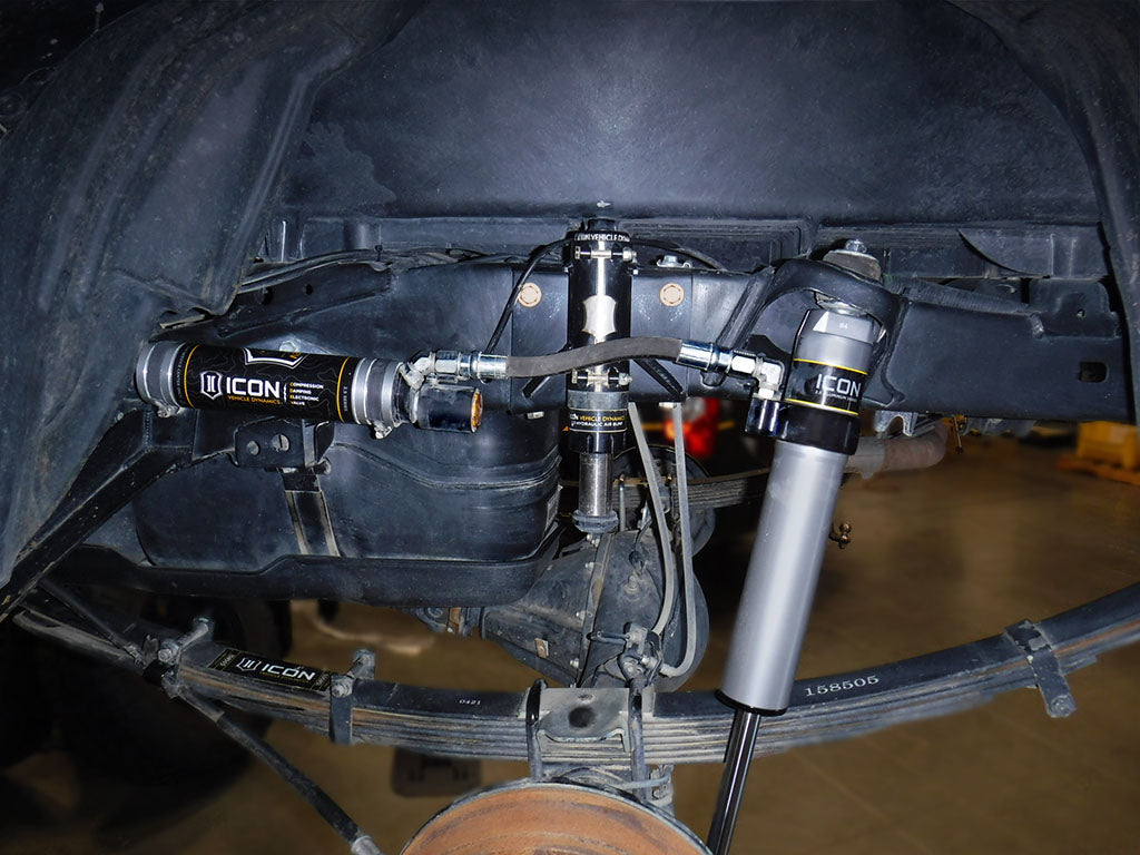 2005-2023 Toyota Tacoma Rear 2.5 Series RXT Remote Reservoir W/ CDEV Shocks Pair ICON Vehicle Dynamics-4