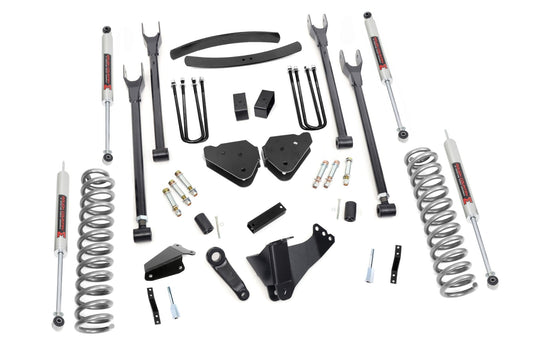 6 Inch Lift Kit Gas 4 Link M1 Ford F-250/F-350 Super Duty 4WD (05-07) Rough Country