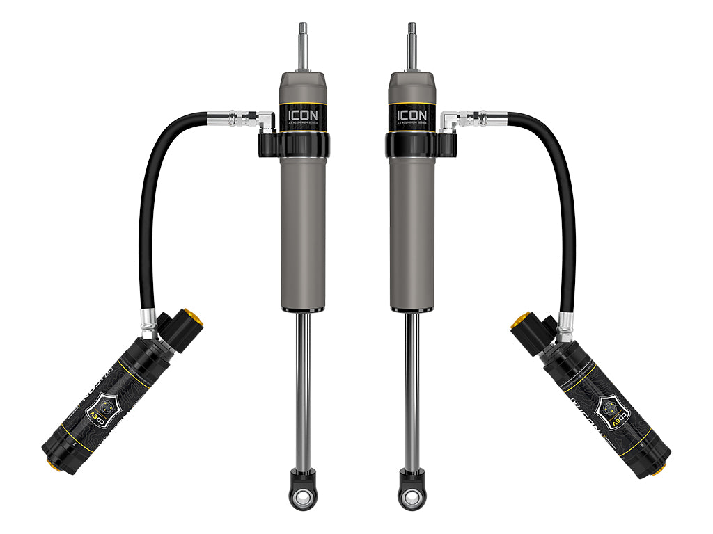 2022-2025 Toyota Tundra 0-1.5 Inch Lift/2023-2025 Sequoia 0-4 Inch Lift Rear V.S. 2.5 Aluminum Series Shock Absorbers Remote Reservoir W/ CDEV Pair ICON Vehicle Dynamics-1