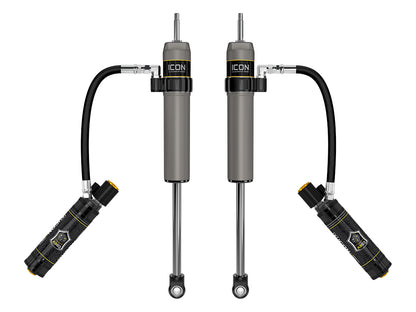 2022-2025 Toyota Tundra 0-1.5 Inch Lift/2023-2025 Sequoia 0-4 Inch Lift Rear V.S. 2.5 Aluminum Series Shock Absorbers Remote Reservoir W/ CDEV Pair ICON Vehicle Dynamics-1