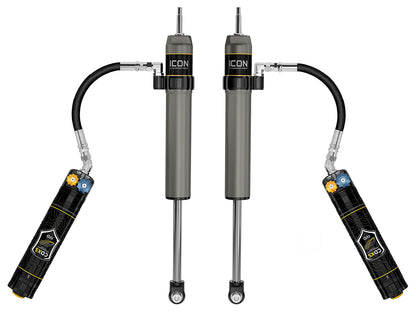 2022-2025 Toyota Tundra 0-1.5 Inch Lift/2023-2025 Sequoia 0-4 Inch Lift Rear V.S. 2.5 Aluminum Series Shock Absorbers Remote Reservoir W/ CDXS Pair ICON Vehicle Dynamics
