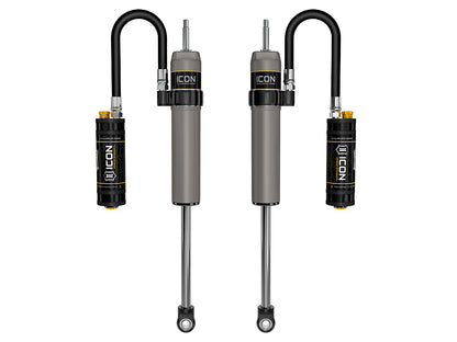 2022-2024 Toyota Tundra 3-3.5 Inch Lift Rear V.S. 2.5 Aluminum Series Shock Absorbers Remote Reservoir W/ CDCV Pair ICON Vehicle Dynamics