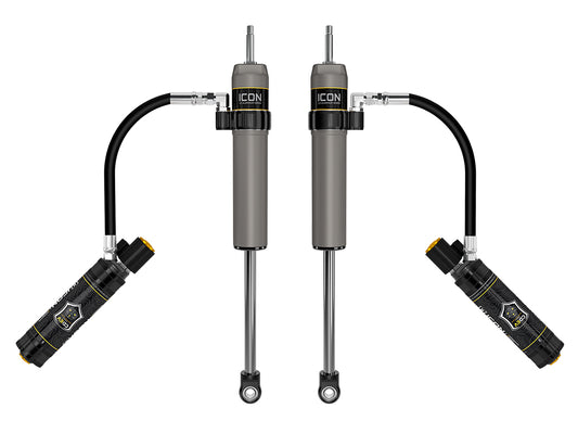 2022-2024 Toyota Tundra 3-3.5 Inch Lift Rear V.S. 2.5 Aluminum Series Shock Absorbers Remote Reservoir W/ CDEV Pair ICON Vehicle Dynamics-1