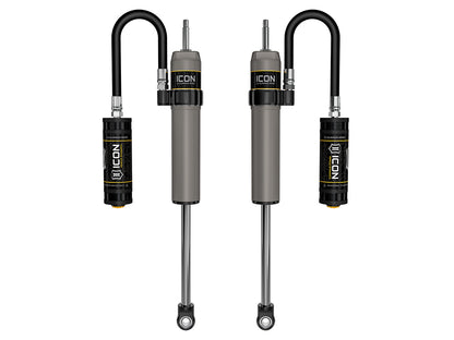 2022-2024 Toyota Tundra 3-3.5 Inch Lift Rear V.S. 2.5 Aluminum Series Shock Absorbers Remote Reservoir Pair ICON Vehicle Dynamics